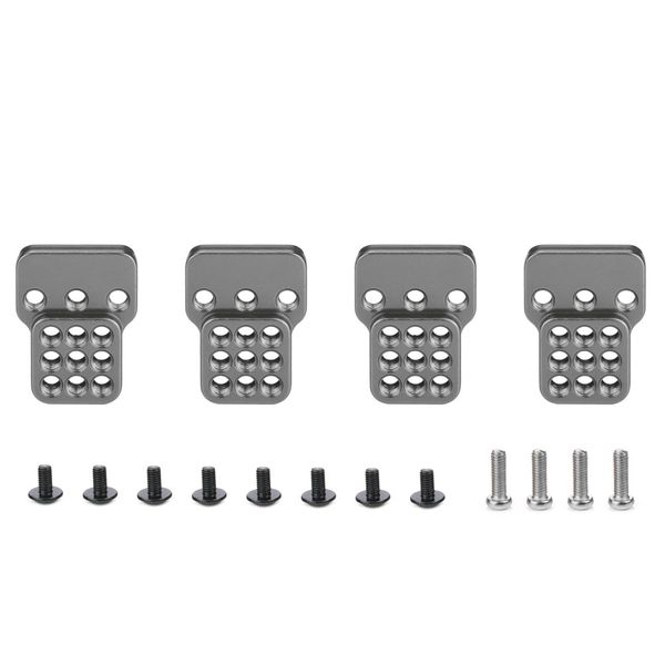 Metal Adjustable Bracket Extender Seat, Titanium