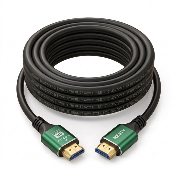 8K HDMI Cable 2.1V Cable-48Gbps High Speed HDMI Cable 8k 7680 x 4320P-NESTY
