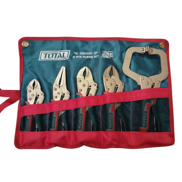 Total - Plier Locking Set - 5piece