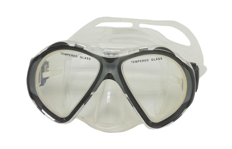 EZ-Life Silicone Diving Mask - Snr - Black