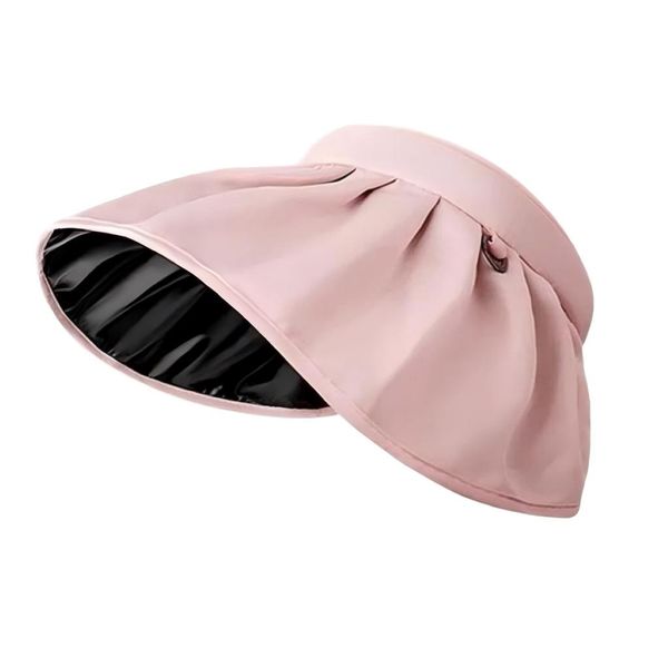 UPF50+ Foldable Sun Visor Hat: Convertible Headband Design