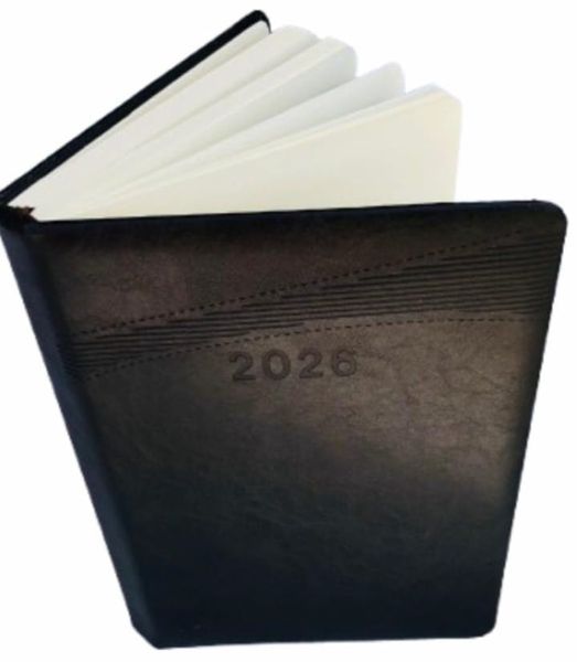 Aga A5 Size Page A Day Imitation Leather Diary