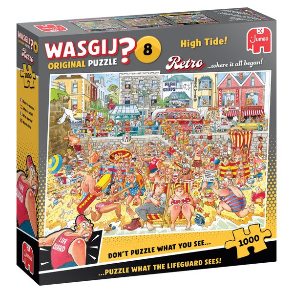 Jumbo Wasgij Retro Original 8 - High Tide! Puzzle - 1000 Pieces