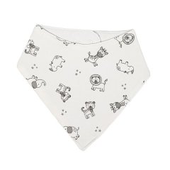 little acorn - African Animals Waterproof Bandana Dribble Bib