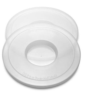 KitchenAid - 2 Pack Heavy Duty Mixer Bowl Covers - Clear