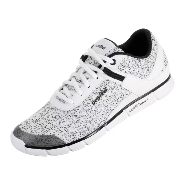 Newfeel Women's Fitness Walking Shoes - Soft 540 - Mottled White