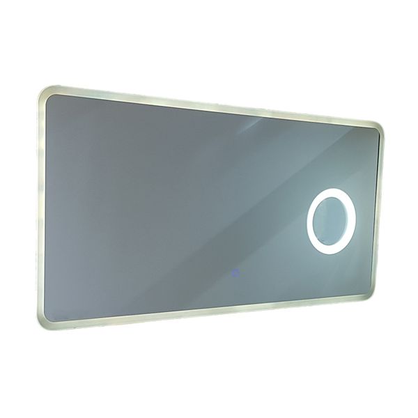 Linea Ultra Slim Magnified LED Bathroom Mirror 120X60
