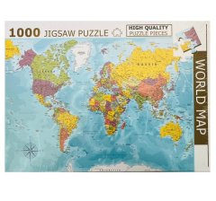 World Map 1000 Piece Jigsaw Puzzle
