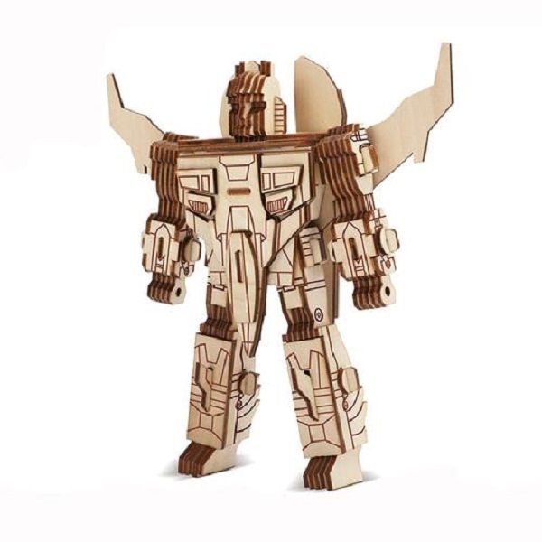 3D Wooden Jigsaw Puzzle-Robot III (HG-D034)
