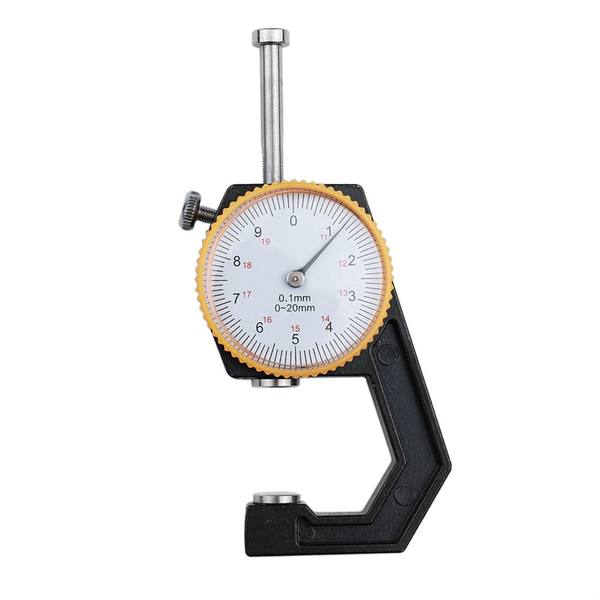 Portable Mini Thickness Gauge 0-20Mm Pointer Thickness Compatible with None