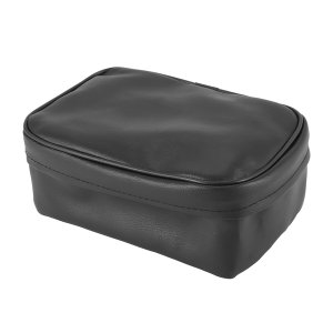 Off Road Motorcycle Rear Tool Bag Tail Storage PU Waterproof(Black)