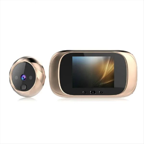2 8Inch Video Doorbell Peephole Viewer Door Eye Monitoring Camera A