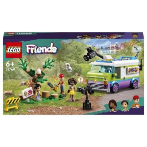 LEGO® Friends Newsroom Van 41749 Building Toy Set (446 Pieces)