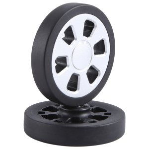 60X13mm Set of 2 Luggage Suitcase Replacement Wheels, Repair Kits