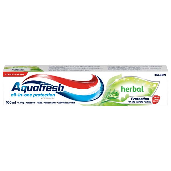 Aquafresh Herbal Toothpaste 75ml x12