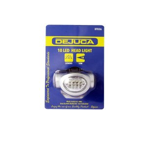 Dejuca - Head Lamp - 10 Led + Batteries - 5 Pack