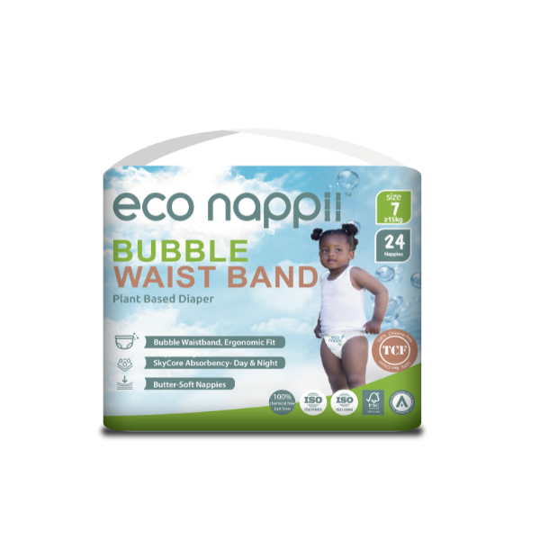 Eco Nappii Organic Baby Pull Up Nappies Single pack Size 7