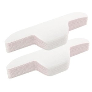 50 Piece Collar Protector Sweat Pads Invisible Disposable for Women and Men