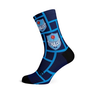 Sox Footwear Blue Bulls Square Crew Socks