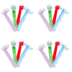 FTG Kids Toothbrush Heads For Oral B Pro Health Stages Kids - 16 Pack