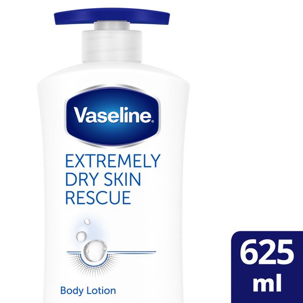Vaseline Clinical Care Extremely Dry Skin Rescue Fragrance Free Body Lotion 625ml