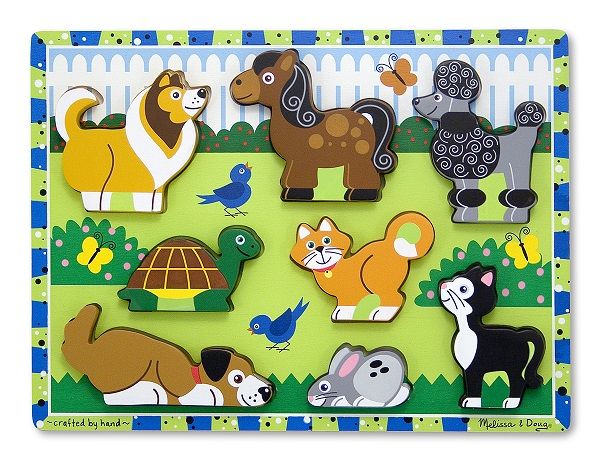 Melissa &amp; Doug Pets Chunky Puzzle