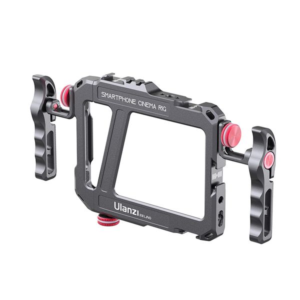 Ulanzi Lino Dual-Handle Metal Smartphone Video Rig with Cold Shoe (2792)