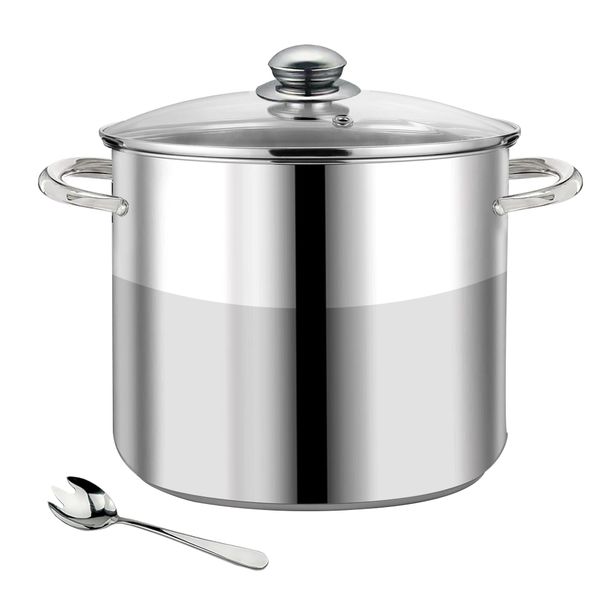 13.5L - Heavy Duty Super Large Stainless Steel Stockpot