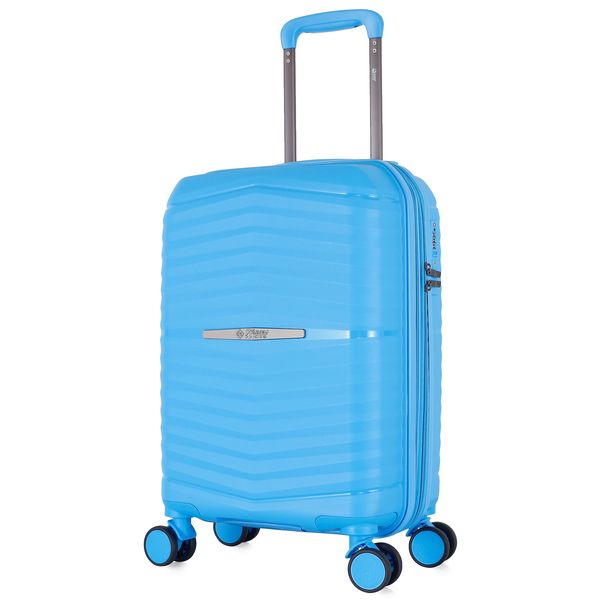 Travel Mate 53cm Hard Shell Zipper 8 Wheel Xbag Cabin Trolley TSA L-349 C