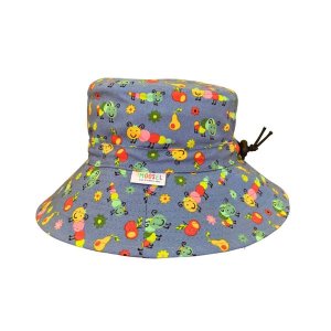 Kids Bucket Sun Hat Caterpillars