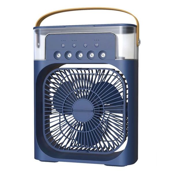 5-Hole Colourful Light Humidifier Spray Fan