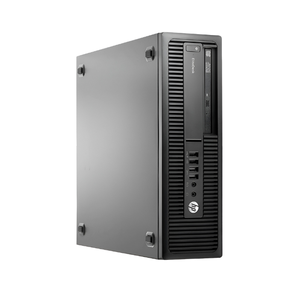 Certified Pre-Owned HP EliteDesk 800 G2 SFF - Intel i7-6th Gen 8/256GB SSD