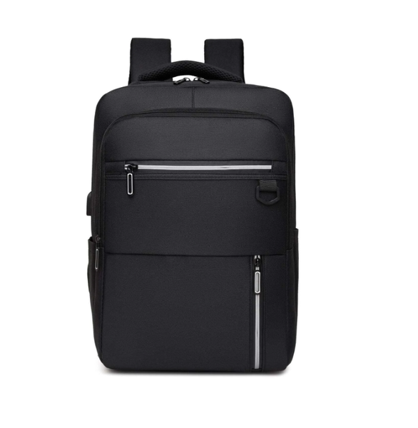 Captain - K - All Purpose Waterproof Laptop Backpack Bag - Black