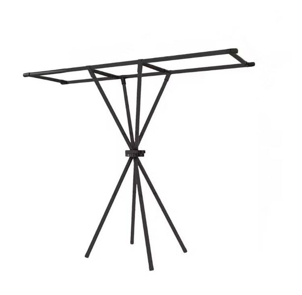 Foldable Heavy-Duty Metal Tripod Cloth Drying Rack Organizer