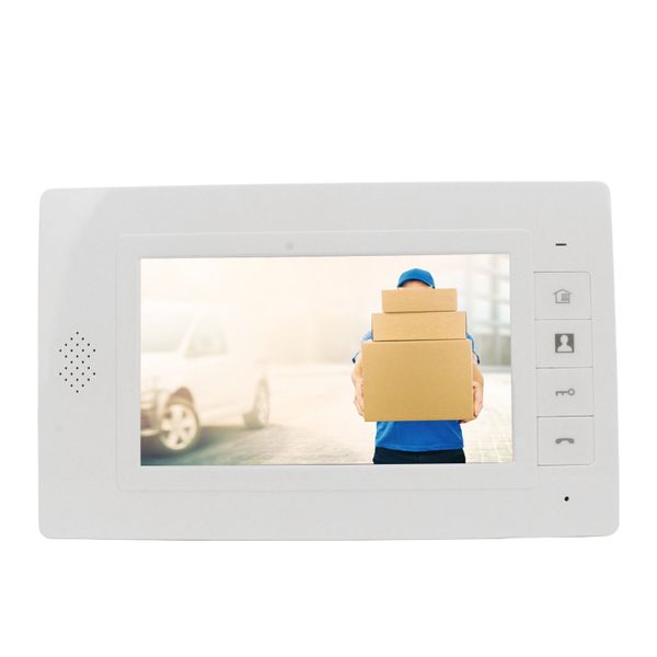 Doorbell compatible with 7in UK video