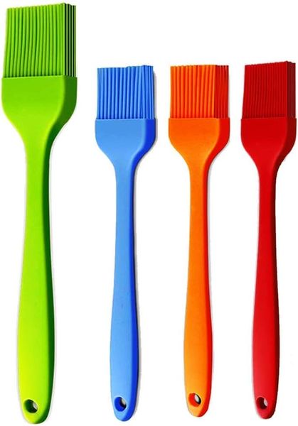 Grill Basting Brush Silicone Pastry Baking Brush BBQ Sauce Meat Oil Brush