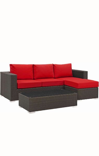 Patio Furniture Set- Red