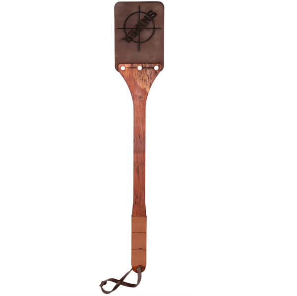 Heavy Duty Wood and Leather Swatter