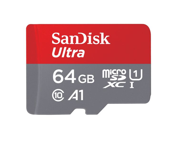 SanDisk 64GB 98 MB/s Ultra Micro UHS-l SDXC C10