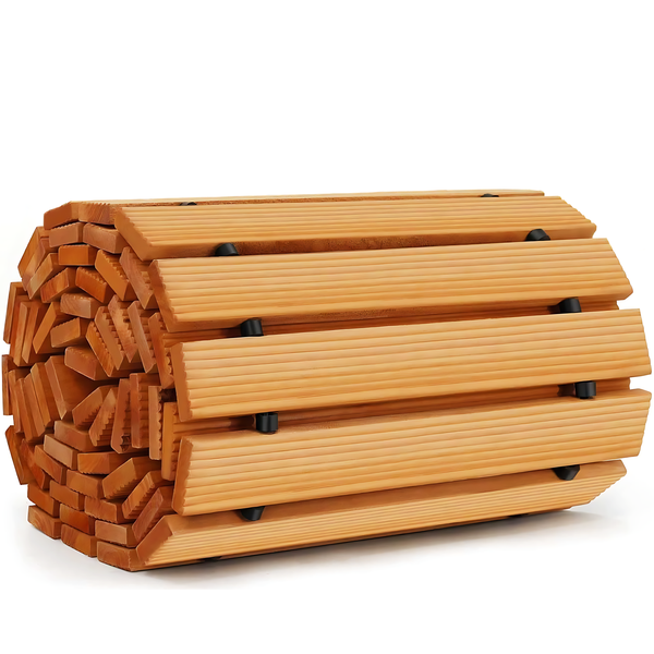 Deck Tiles Wood Wooden Deck Tiles Balcony Floor Tiles - 8FT