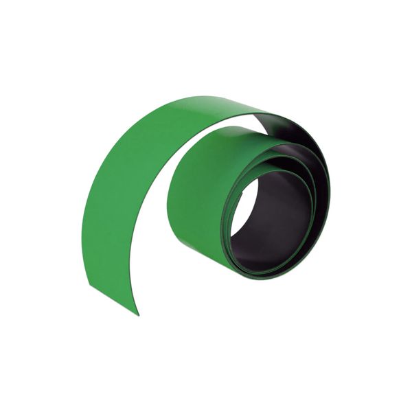 Magnetic Flexible Strip (1000x15mm - Green) Pack of 2