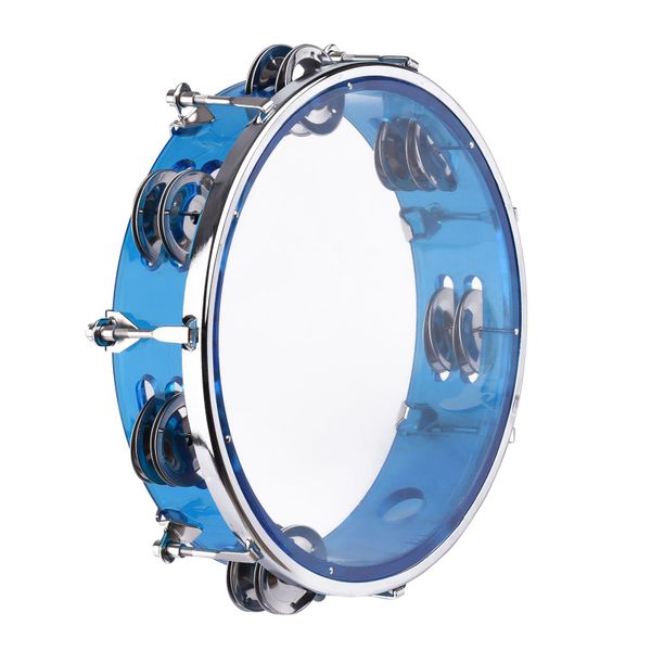 Tambourine Double Row Jingles Hand Drum 8Inch