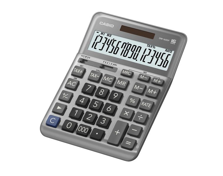 Casio DM-1600F Desktop Calculator