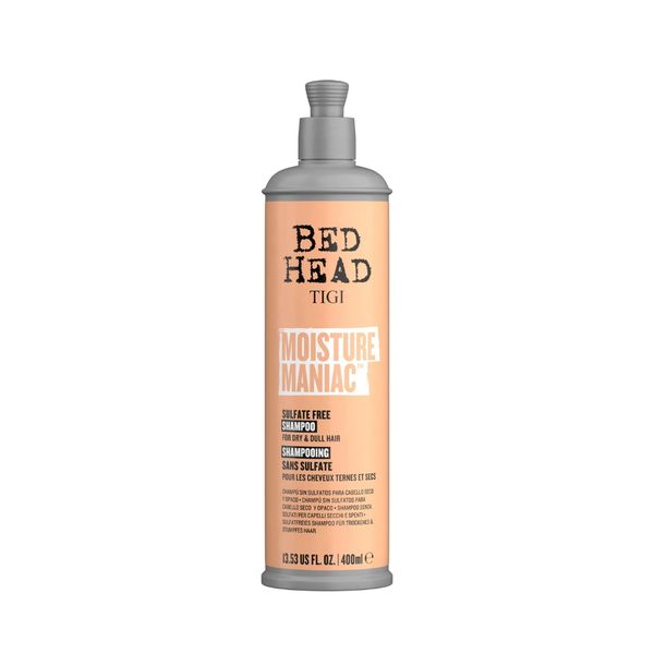 Bed Head Moisture Manic Shampoo with Argan Oil for Dry Hair 400 ml