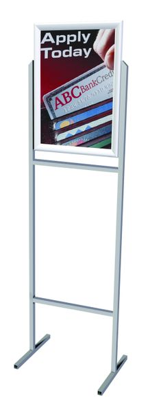 Parrot Stand Poster Frame Steel Double Sided - A3