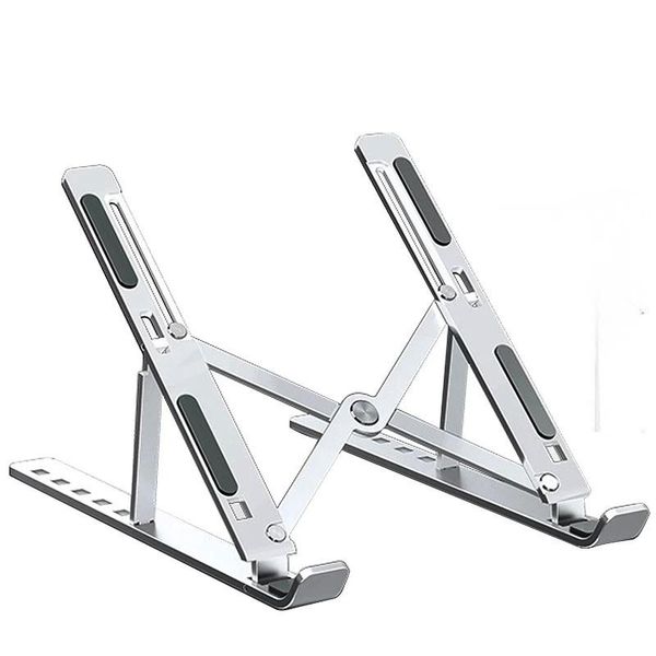 2pcs Aluminum Alloy Adjustable Laptop Stand Compatible with Notebook