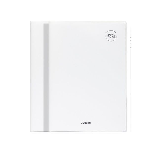 Deli Notebook 96 Sheets White Design 2pcs