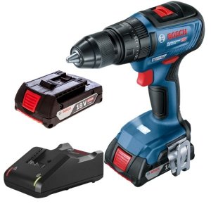Bosch - Cordless Impact Drill, 2 x 2.0Ah Batteries &amp; Charger (18V) - Combo