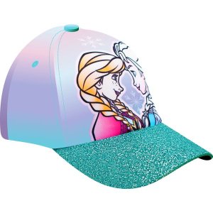Frozen By Disney Official Licensed Kids Summer One-Up Peak Cap - Stylish