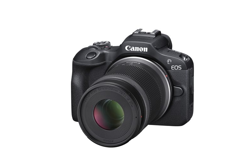Canon EOS R100 with RF-S 18-45mm + RF-S 55-210mm Lens Mirrorless Camera Kit